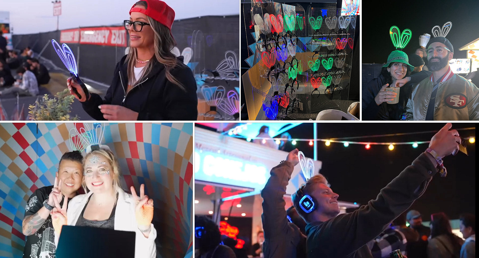 Lighting Up Portola 2023: A Large-Scale Custom LED Headband Case by NeonWill