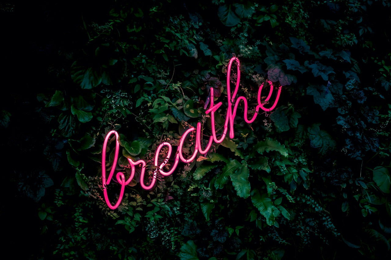 Pantone Color of the Year-Viva Magenta on Neon Sign