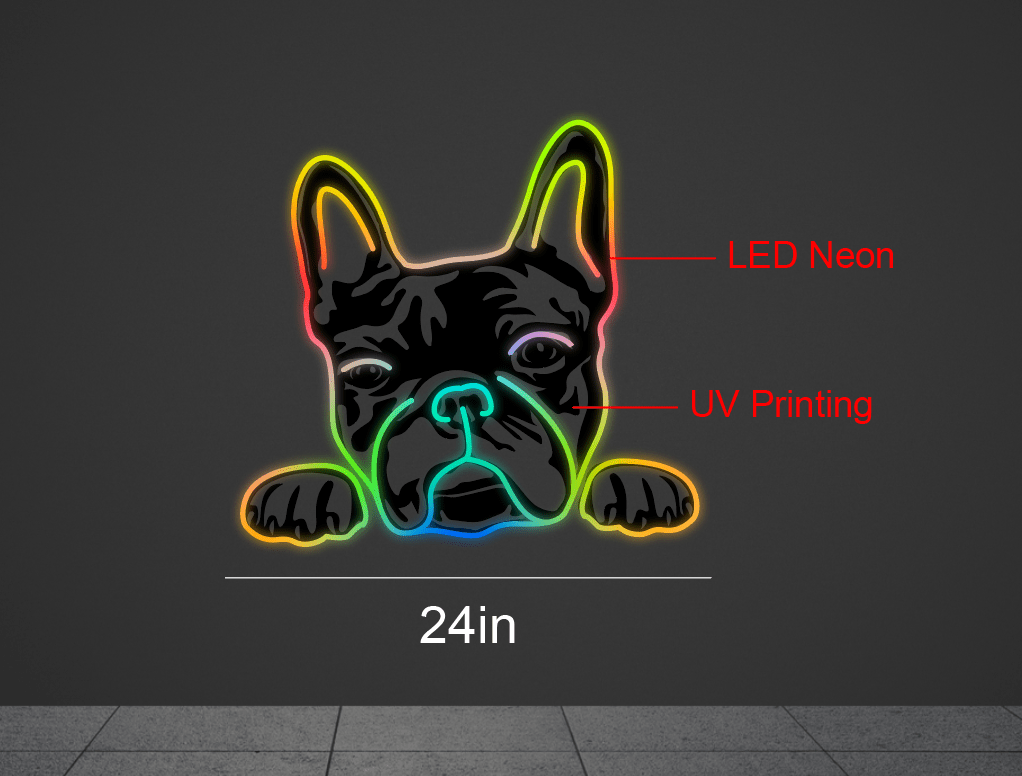 24Inch wide x 22Inch tall customized led neon sign inquiry