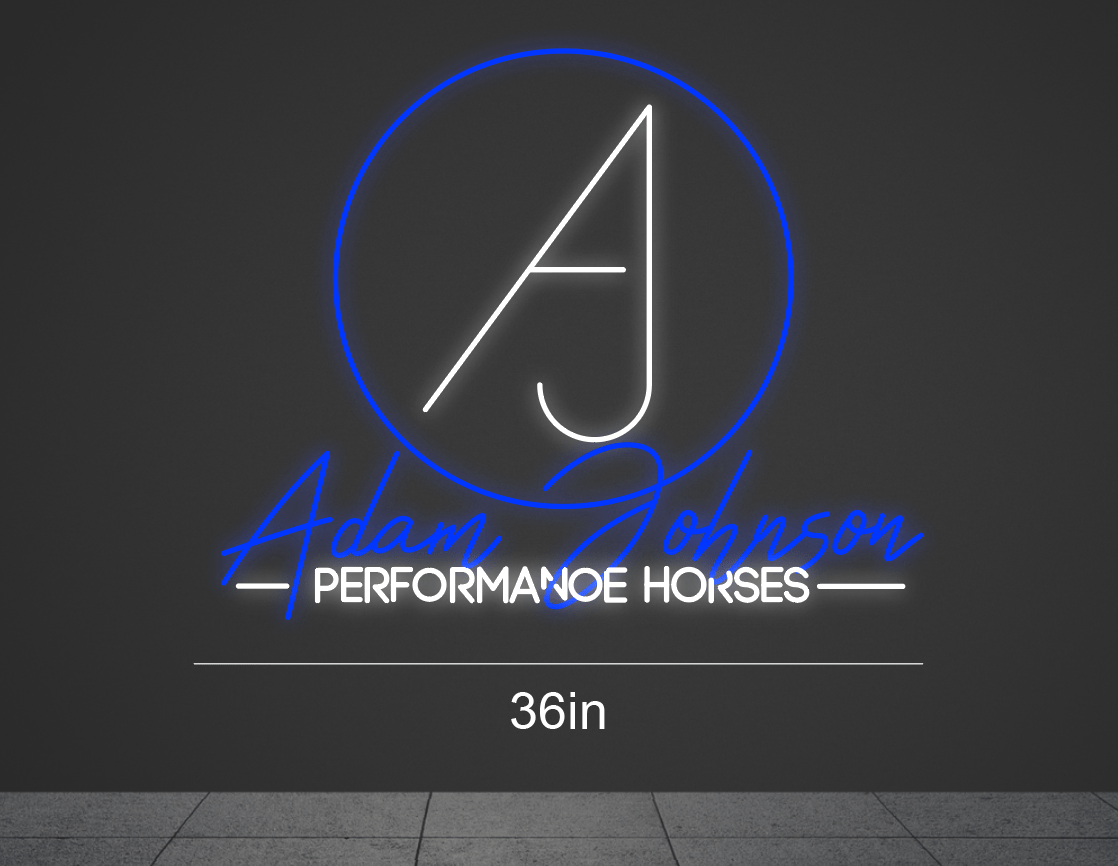 36Inch wide x 30Inch tall customized led neon sign inquiry