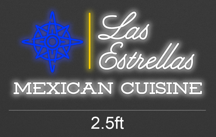 30inch wide x 14inch tall customized led neon sign inquiry