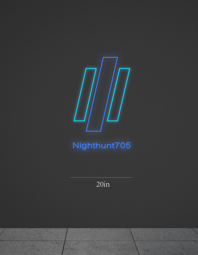 20Inch wide x 31Inch tall led neon sign inquiry