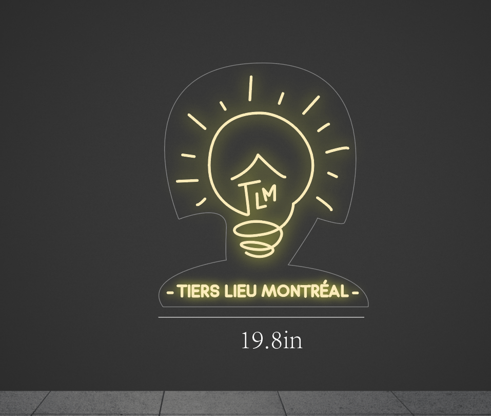 19.8Inch x 22.3Inch customized led neon sign inquiry