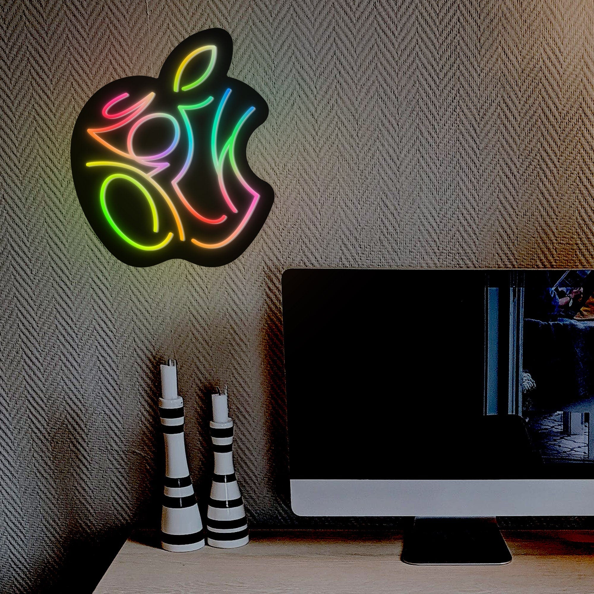 Turing Logo FloWill LED Neon Sign