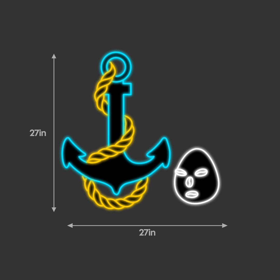 27inch wide x 27inch tall customized led neon sign inquiry