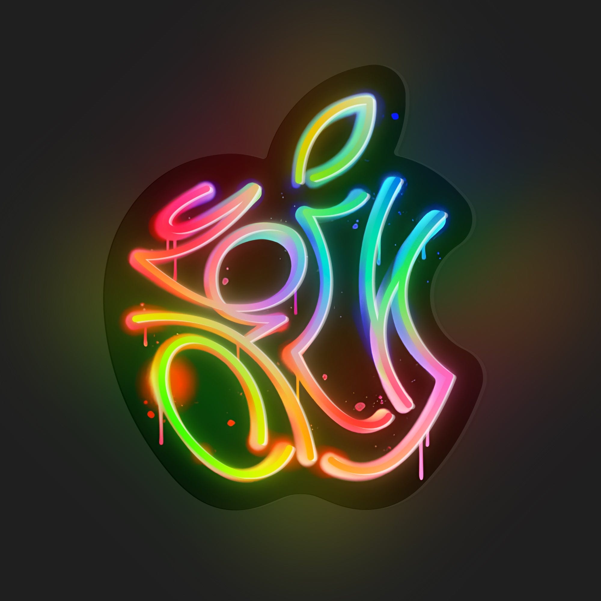 Turing Logo FloWill LED Neon Sign
