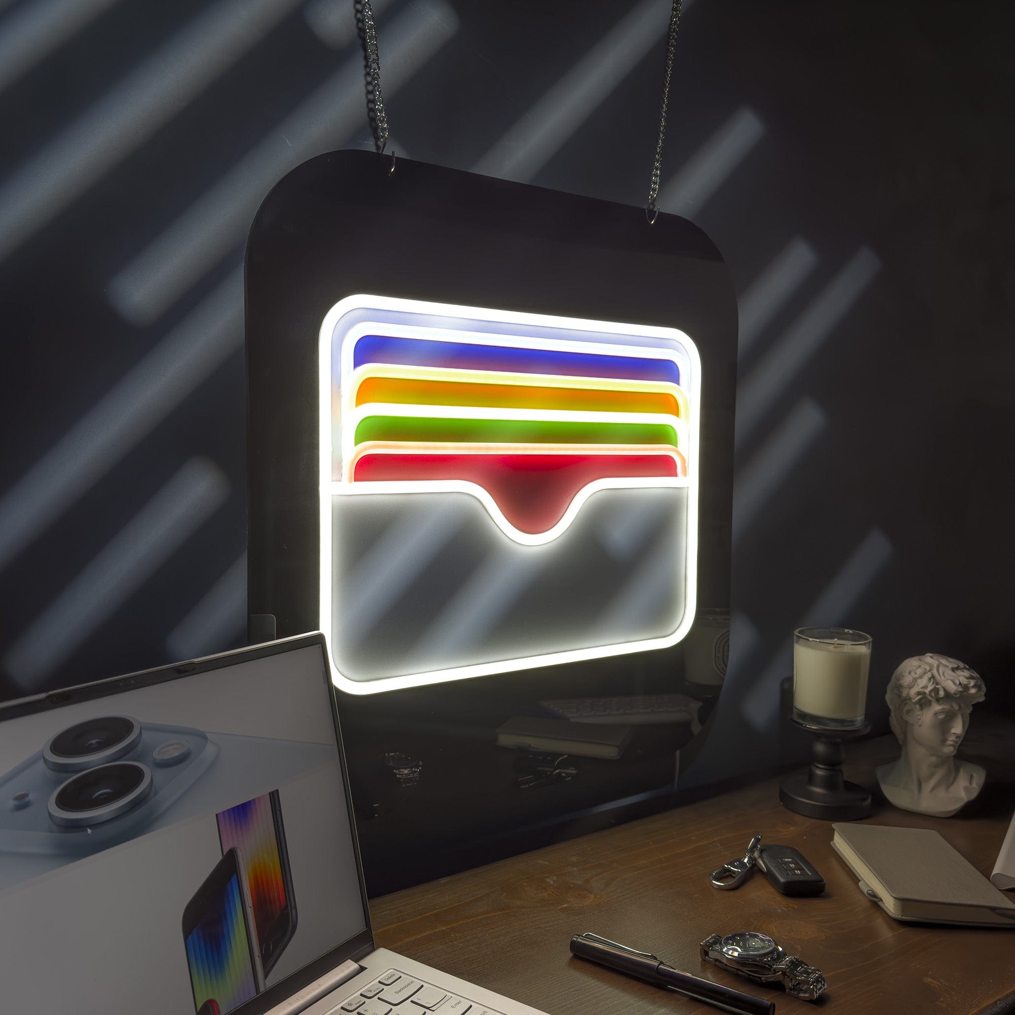 Wallet Icon LED Neon Sign