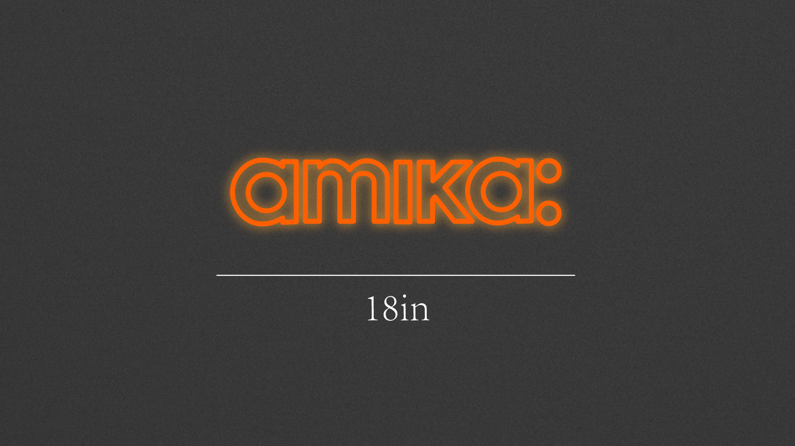 18inch wide x 5inch tall customized led neon sign inquiry