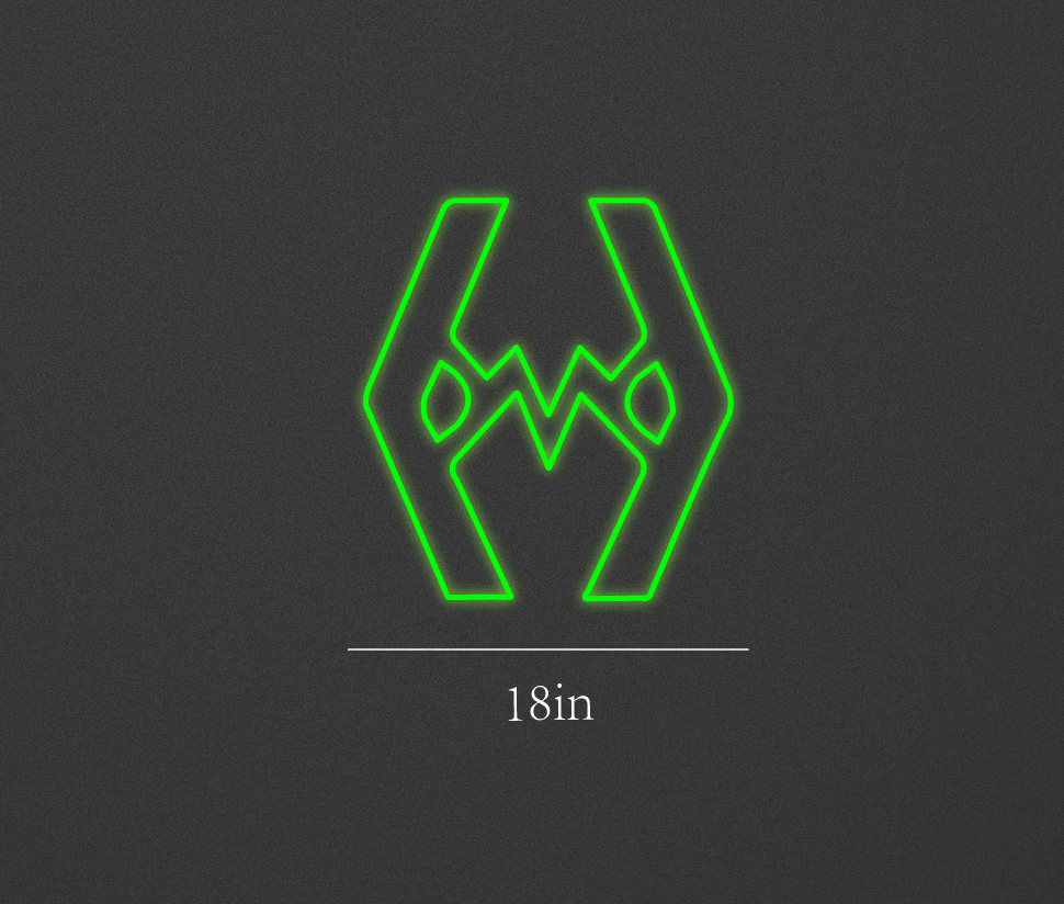 18Inch wide x 19Inch tallcustomized led neon sign inquiry