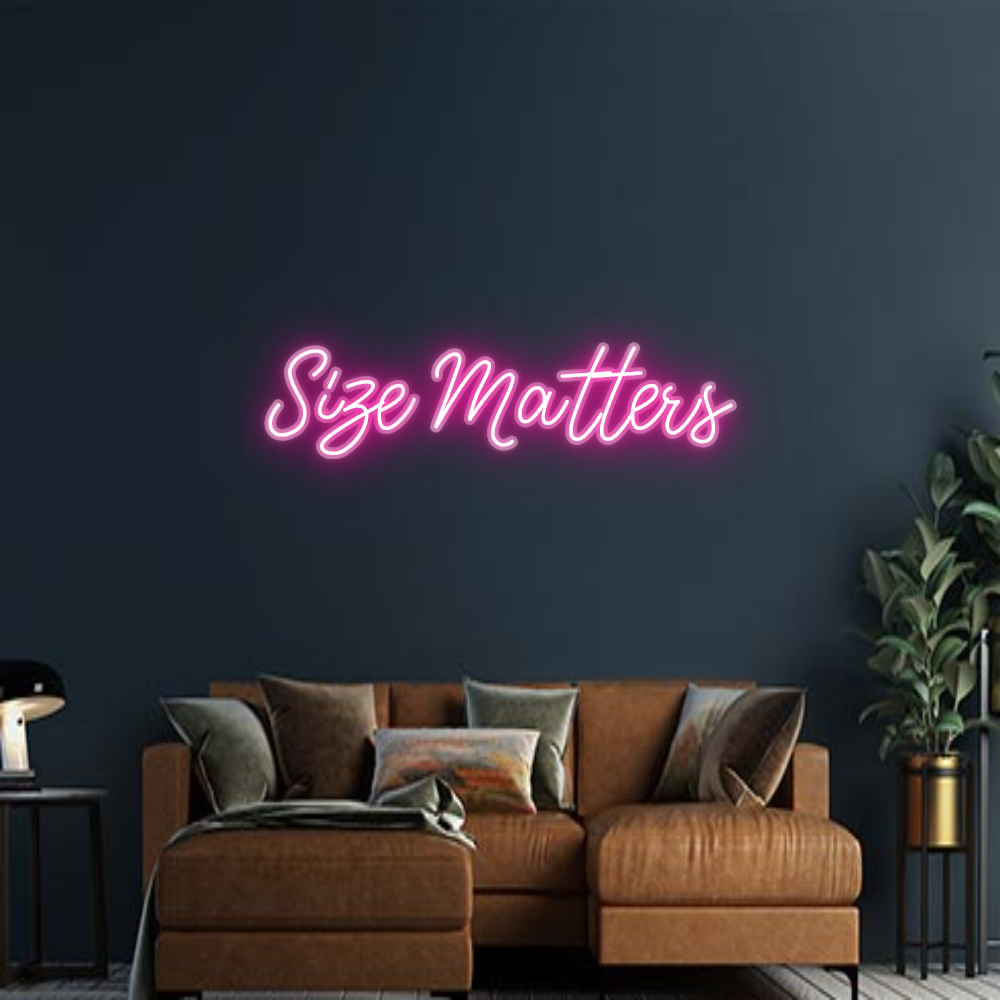 Design Your Own Sign Size Matters