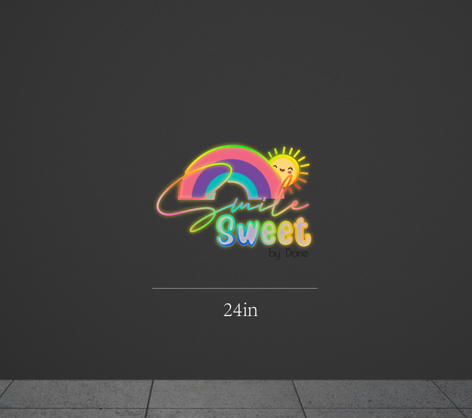 24Inch wide x 18Inch tall customized led neon sign inquiry