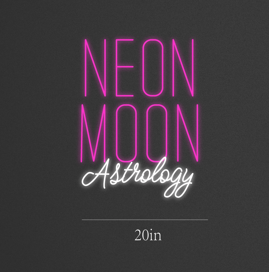 20inch wide x 21inch tall customized led neon sign inquiry