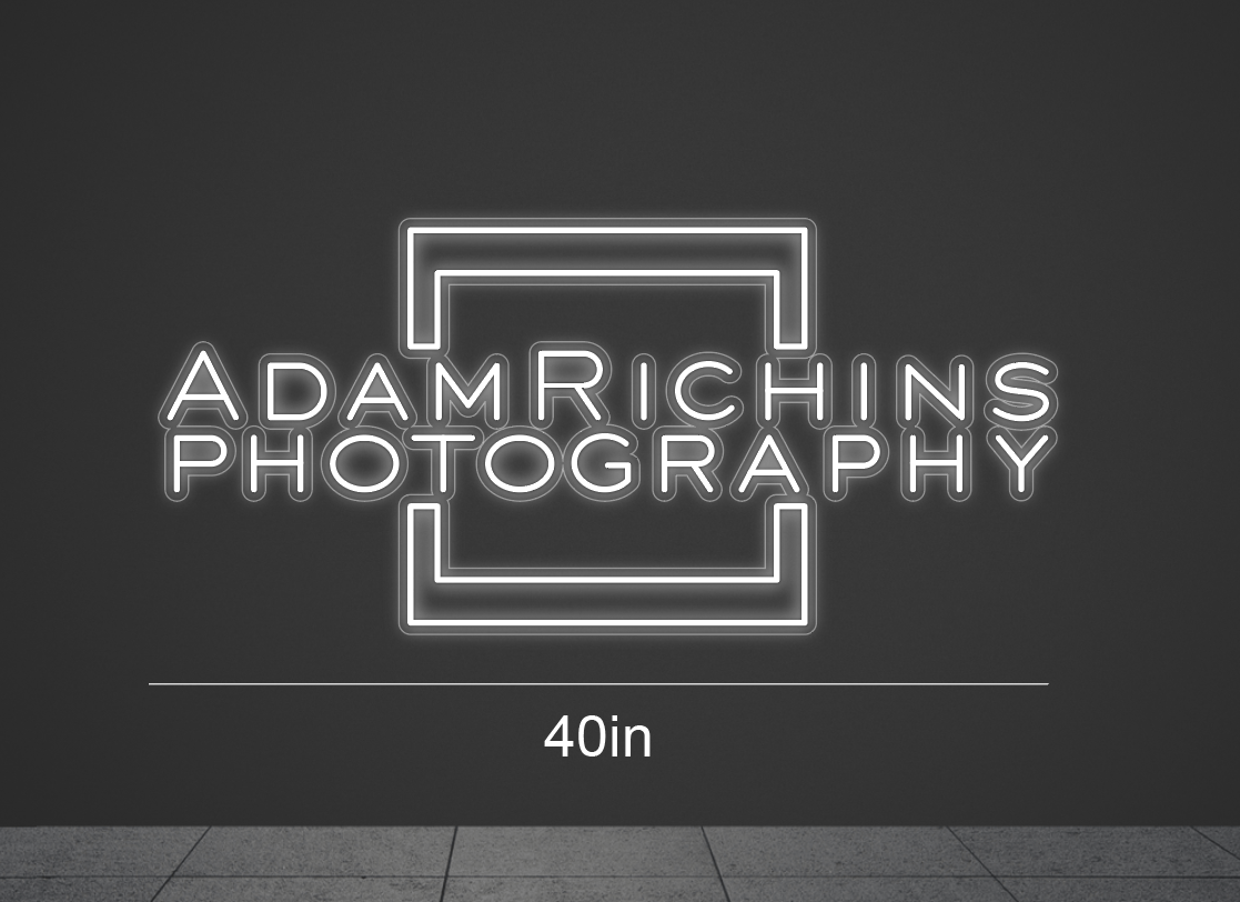 40inch wide x 19inch tall customized led neon sign inquiry