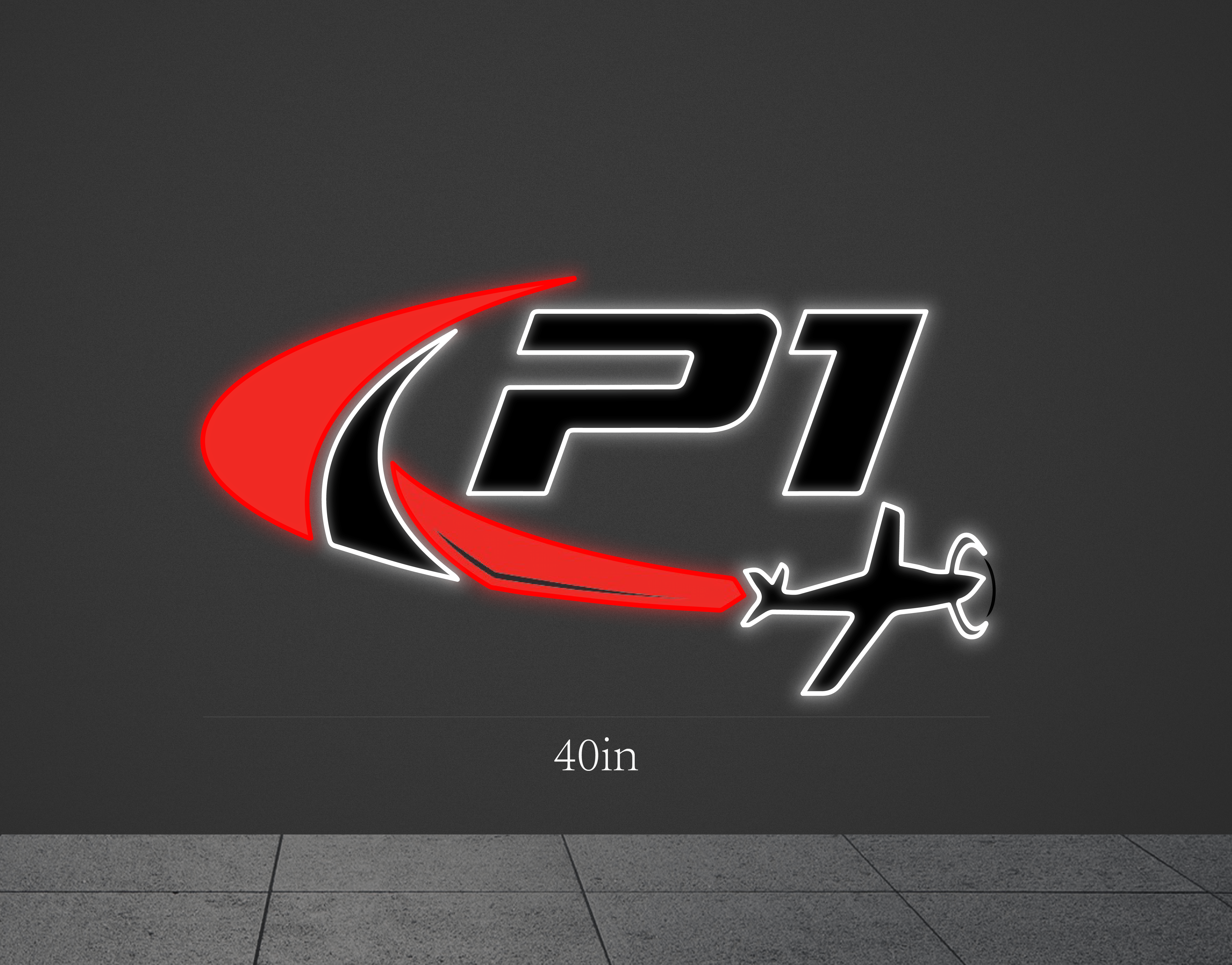 40Inch Width x 21.3Inch customized led neon sign inquiry