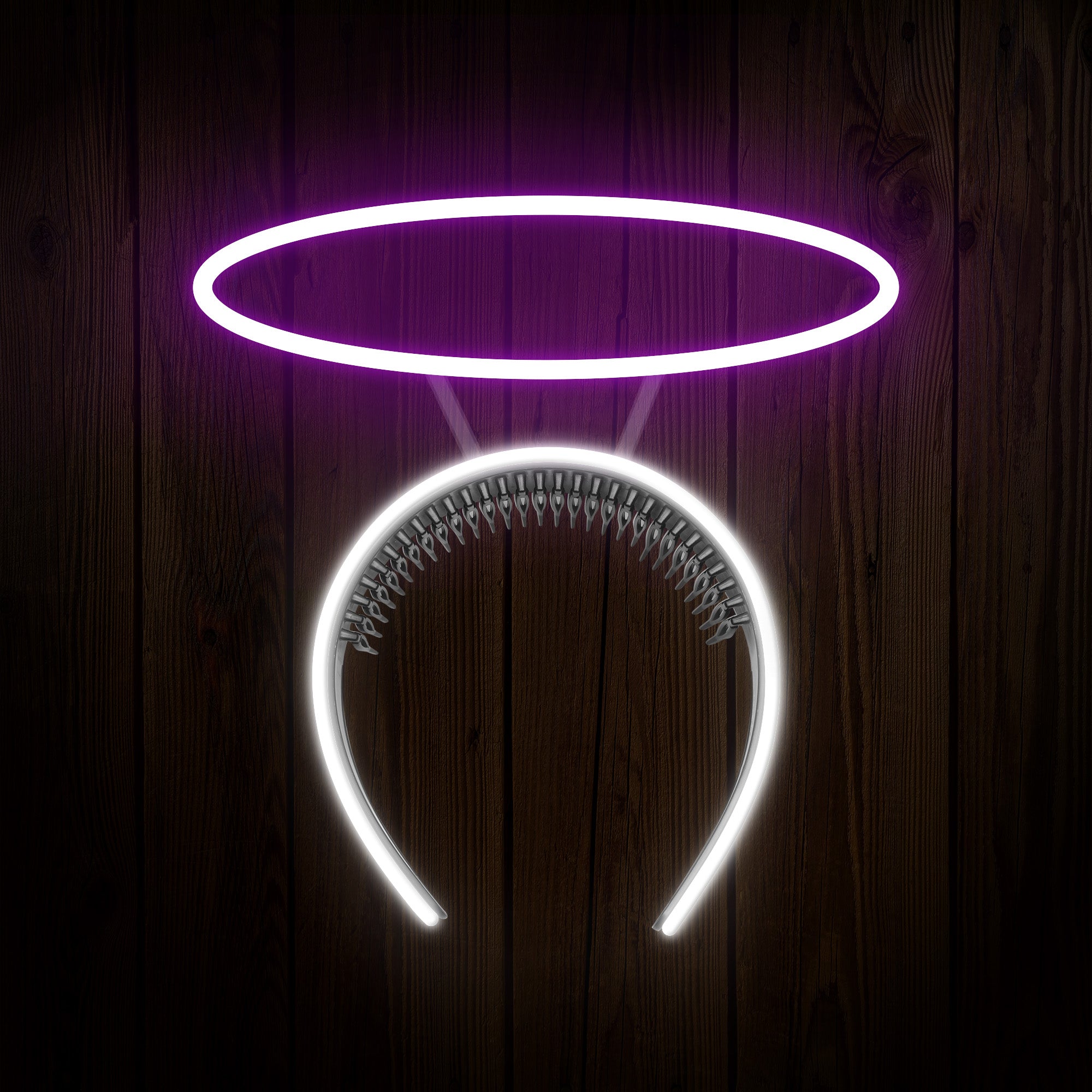 Angel Halo Headband Neon Sign