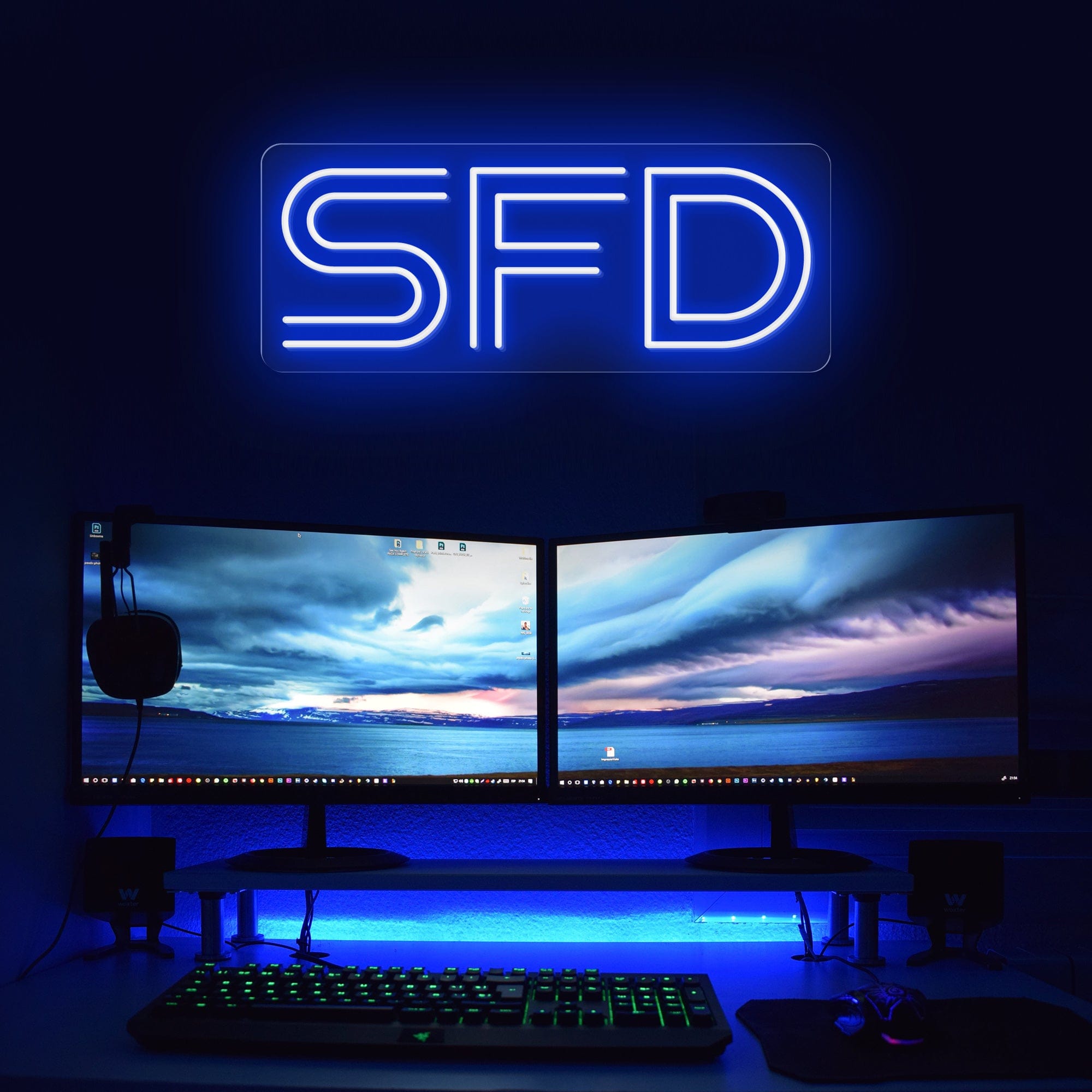 SFD Software Fault Detection LED Neon Sign