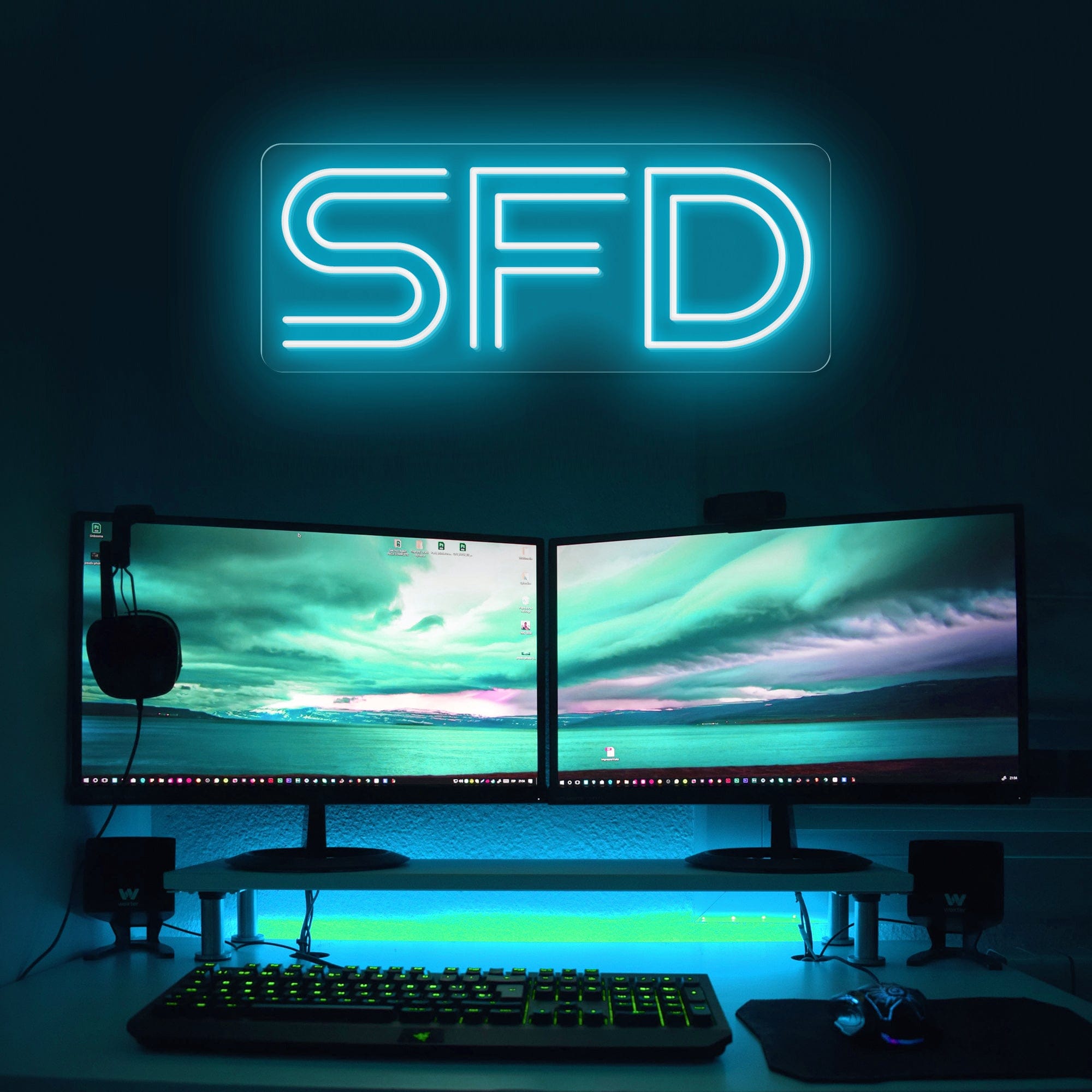 SFD Software Fault Detection LED Neon Sign