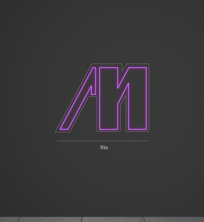 30Inch wide x 22Inch tall customized led neon sign inquiry