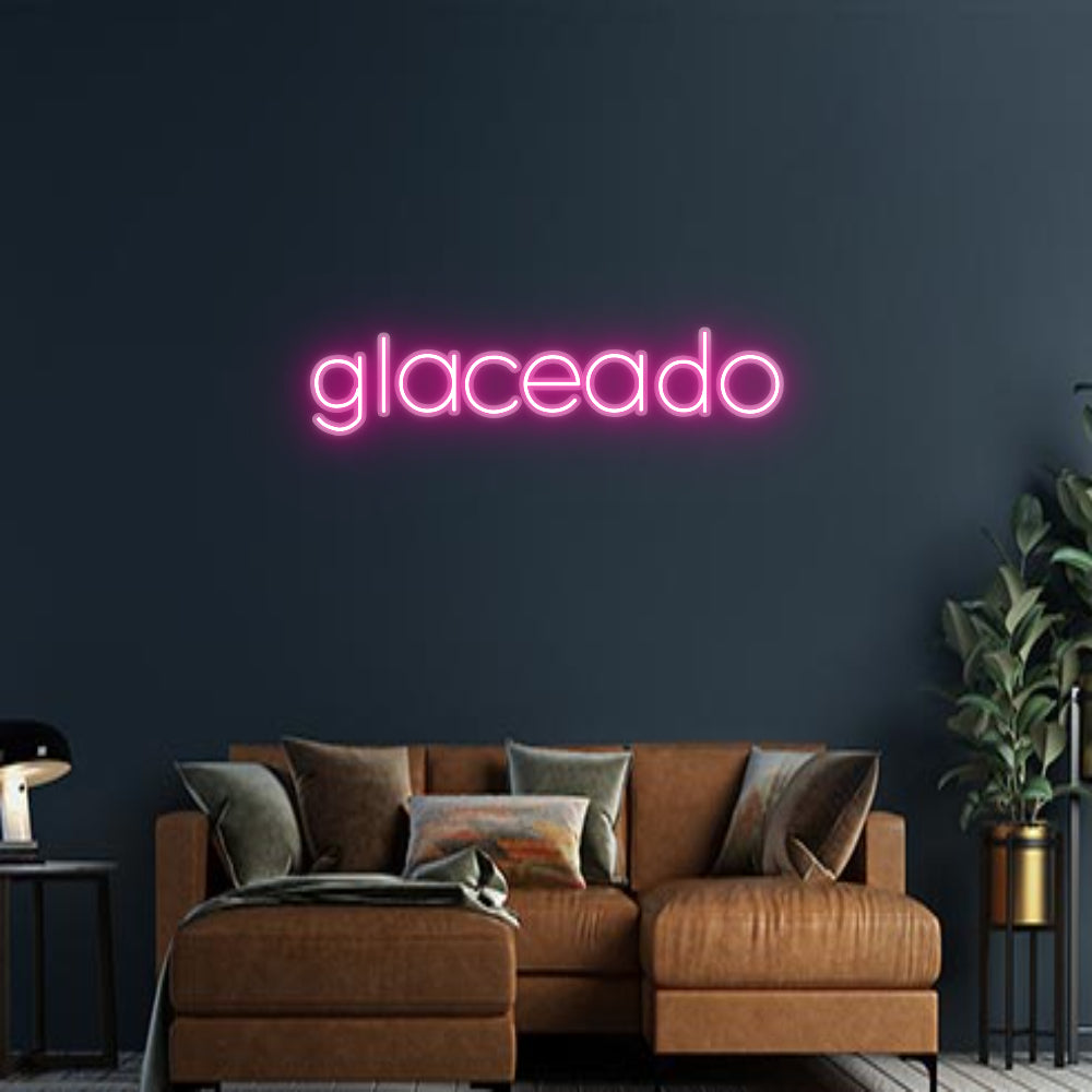 Design Your Own Sign glaceado