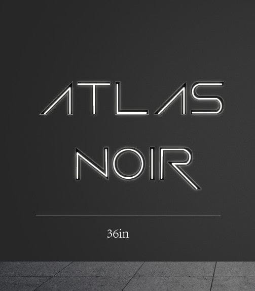 36Inch wide x 22Inch tall customized led neon sign inquiry