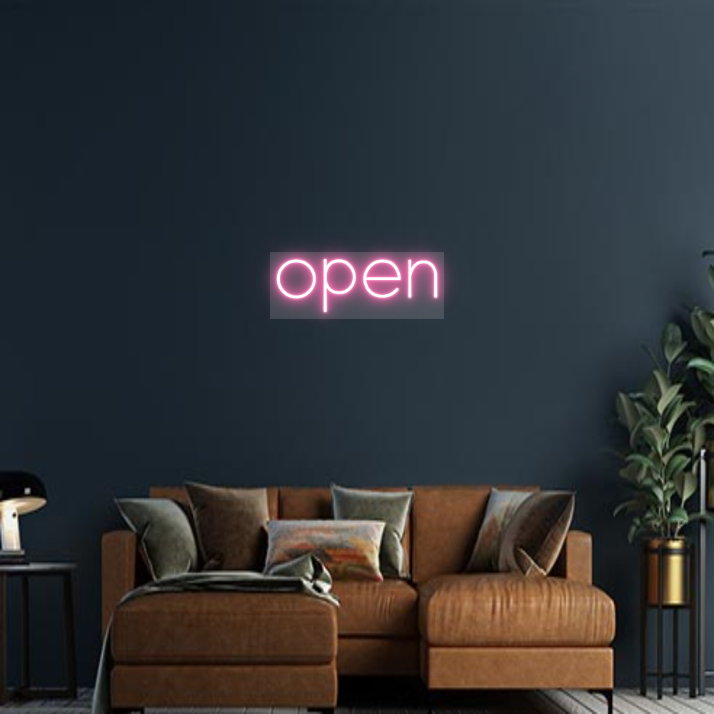 Design Your Own Sign open