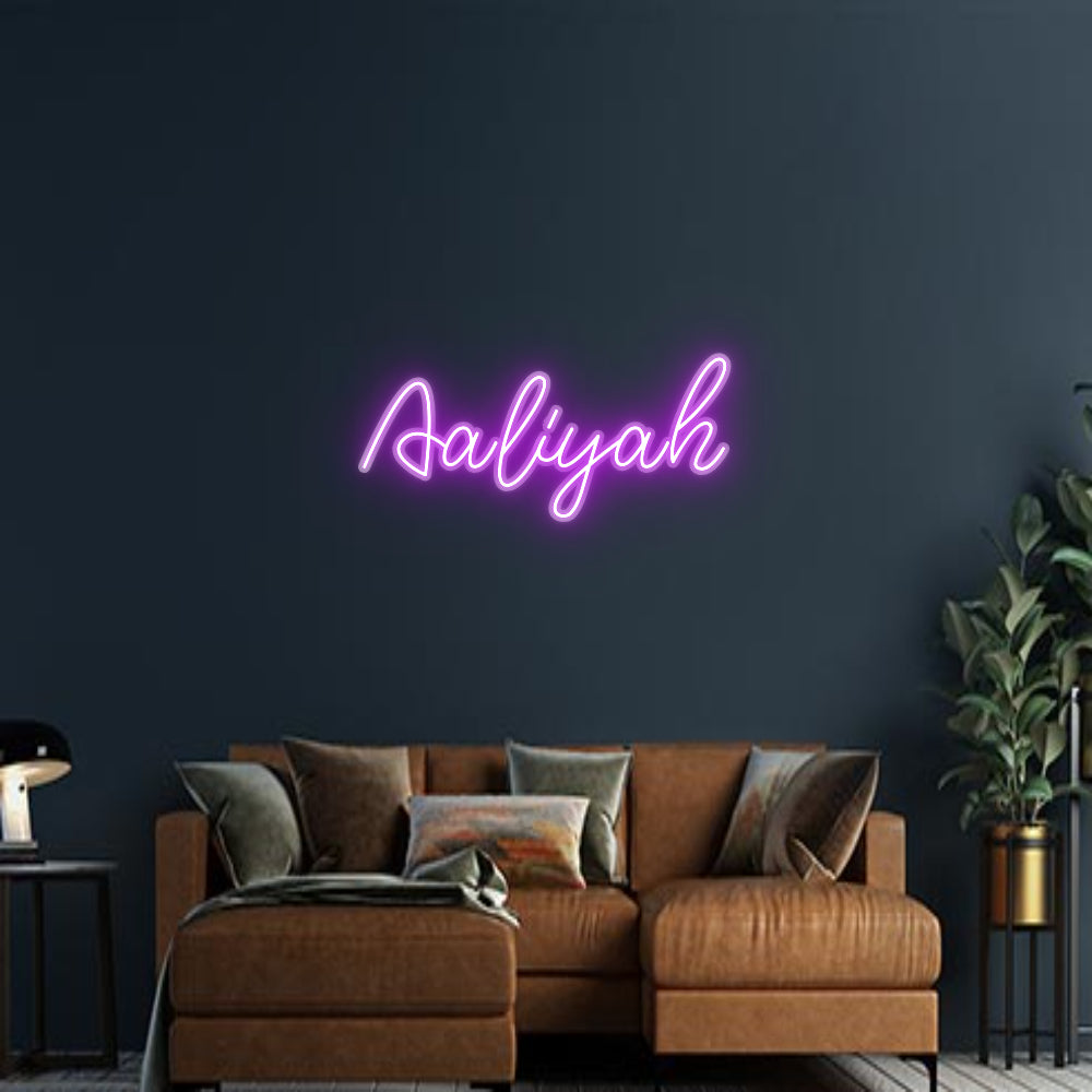 Design Your Own Sign Aaliyah