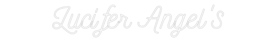 Design Your Own Sign Lucifer Angel's