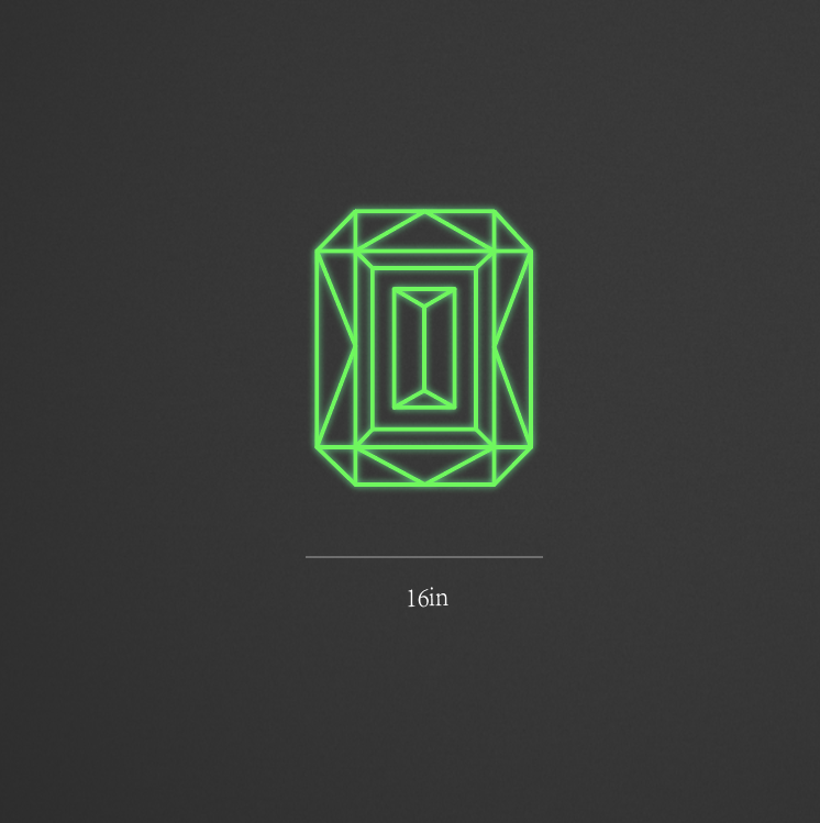 16Inch wide x 20Inch tall led neon sign inquiry