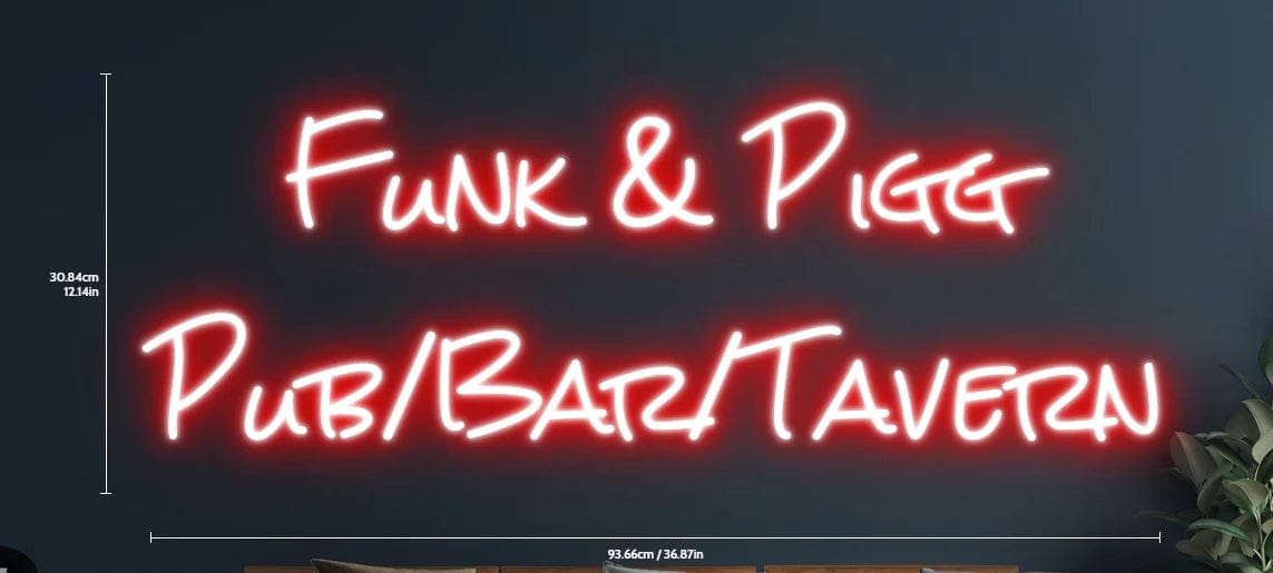 93CM wide X 30CM tall customized led neon sign inquiry