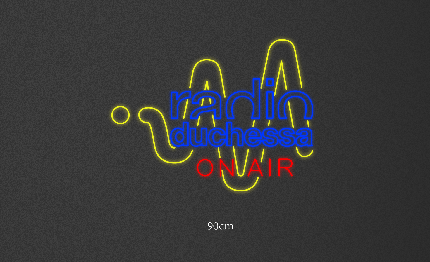 90cm wide x 68.8cm tall customized led neon sign inquiry