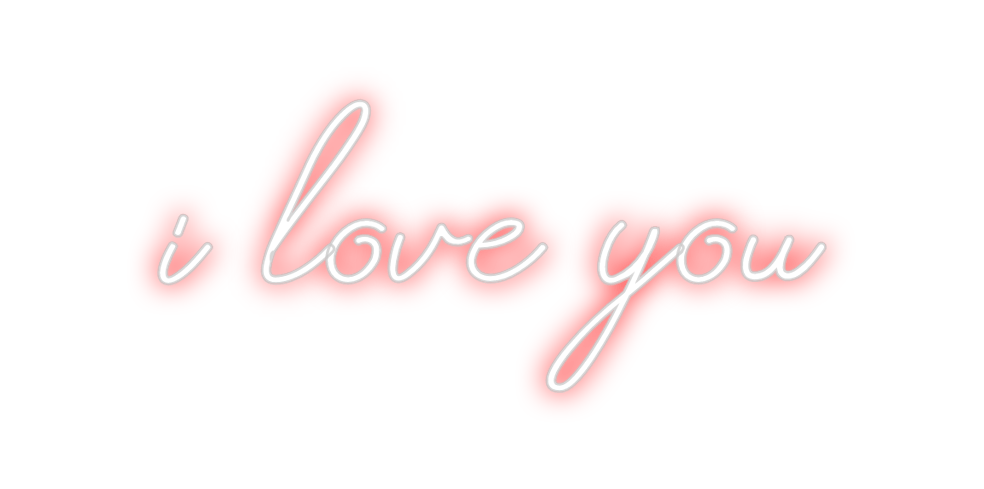 Design Your Own Sign i love you