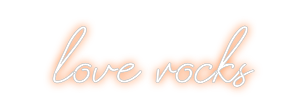 Design Your Own Sign love rocks