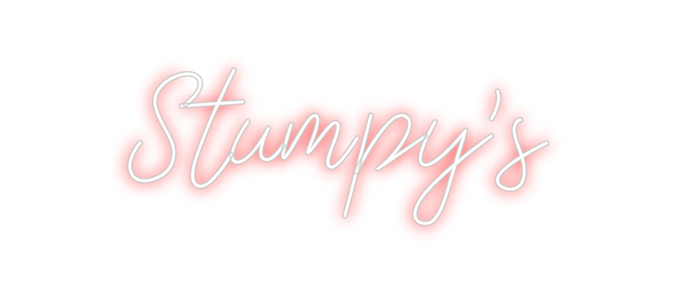 Design Your Own Sign Stumpy’s