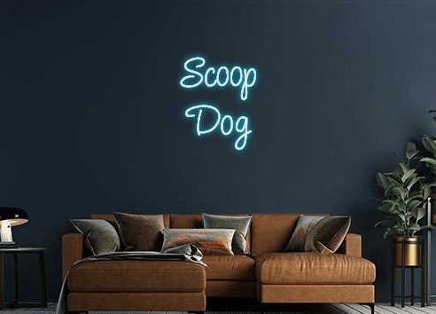 Design Your Own Sign Scoop
Dog