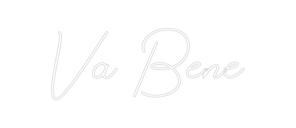 Design Your Own Sign Va Bene