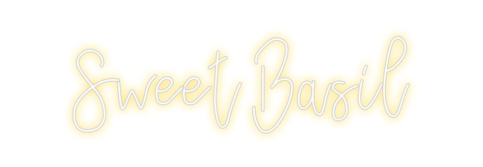 Design Your Own Sign Sweet Basil
