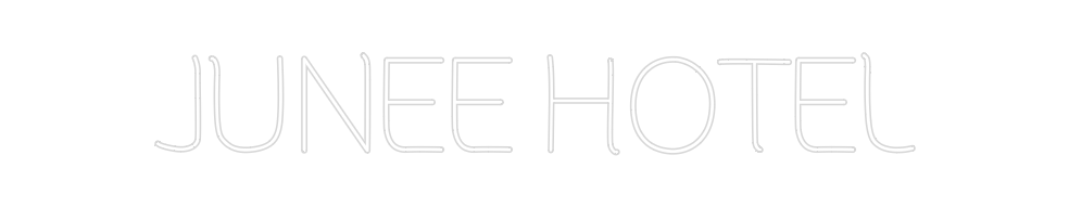 Design Your Own Sign JUNEE HOTEL