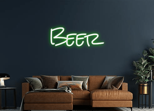 Design Your Own Sign Beer