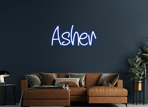 Design Your Own Sign Asher
