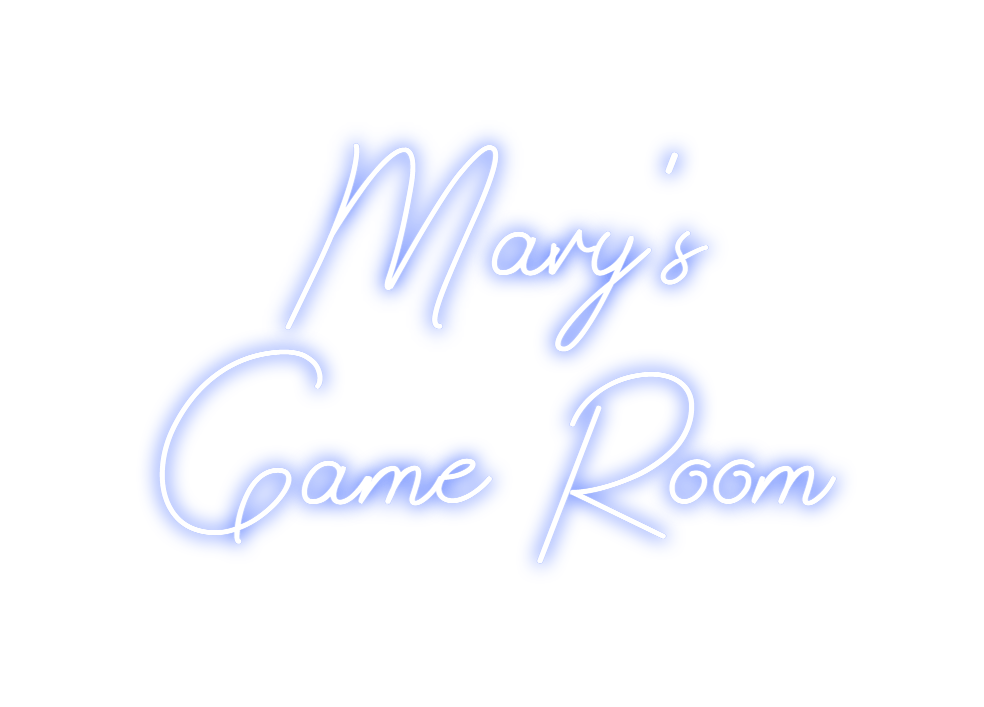 Design Your Own Sign Mary's
Game ...