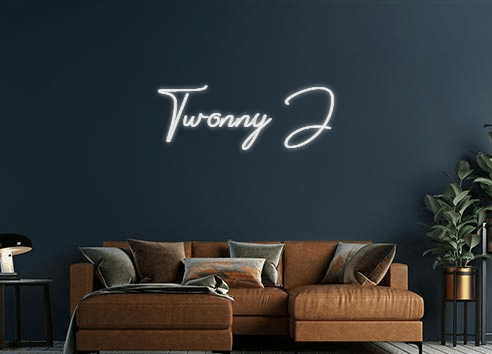 Design Your Own Sign Twonny J