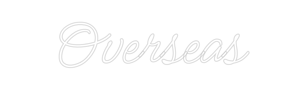 Design Your Own Sign Overseas