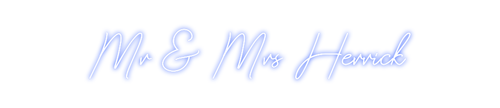 Design Your Own Sign Mr & Mrs Herr...