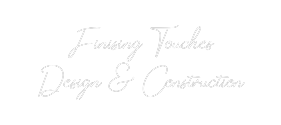 Design Your Own Sign Finising Touc...