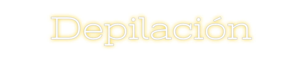 Design Your Own Sign Depilación