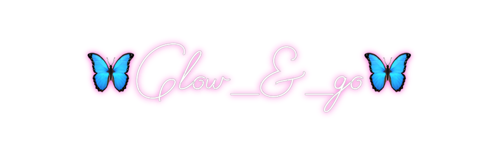 Design Your Own Sign 🦋Glow_&_go🦋