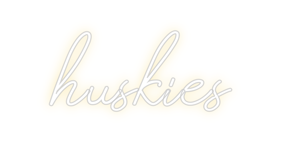 Design Your Own Sign huskies