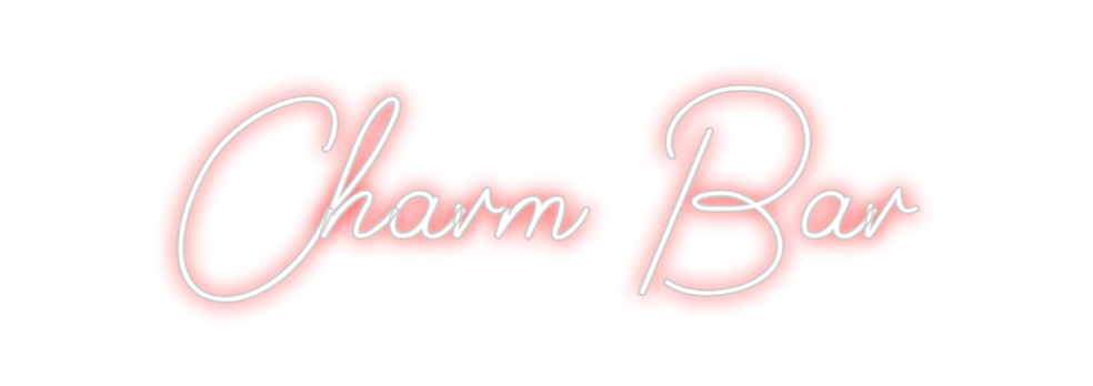 Design Your Own Sign Charm Bar