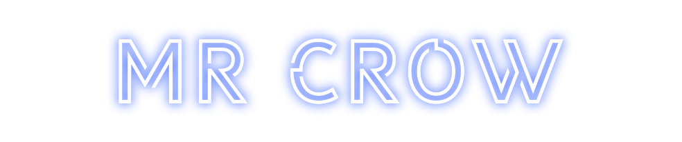 Design Your Own Sign Mr Crow