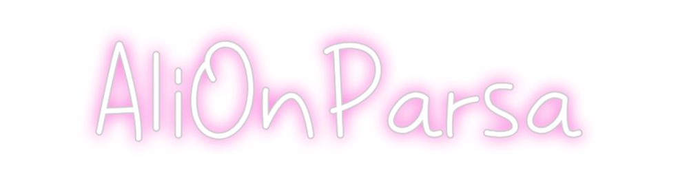 Design Your Own Sign AliOnParsa